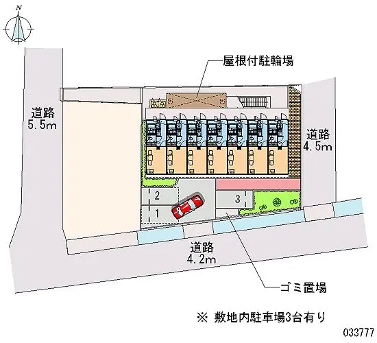 ★手数料０円★茨木市南春日丘　月極駐車場（LP）